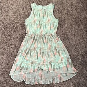 H&M Kids Sleeveless Dress - Mint and Coral